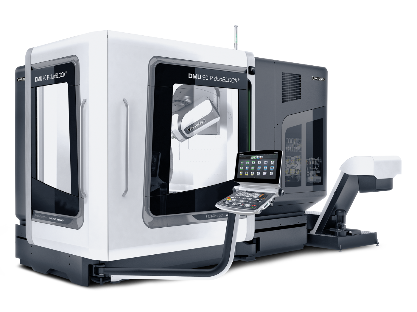 DMD nunew 2nd single Eh! コンプリートセット DMU 90 P duoBLOCK - 5-axis milling - DMG MORI