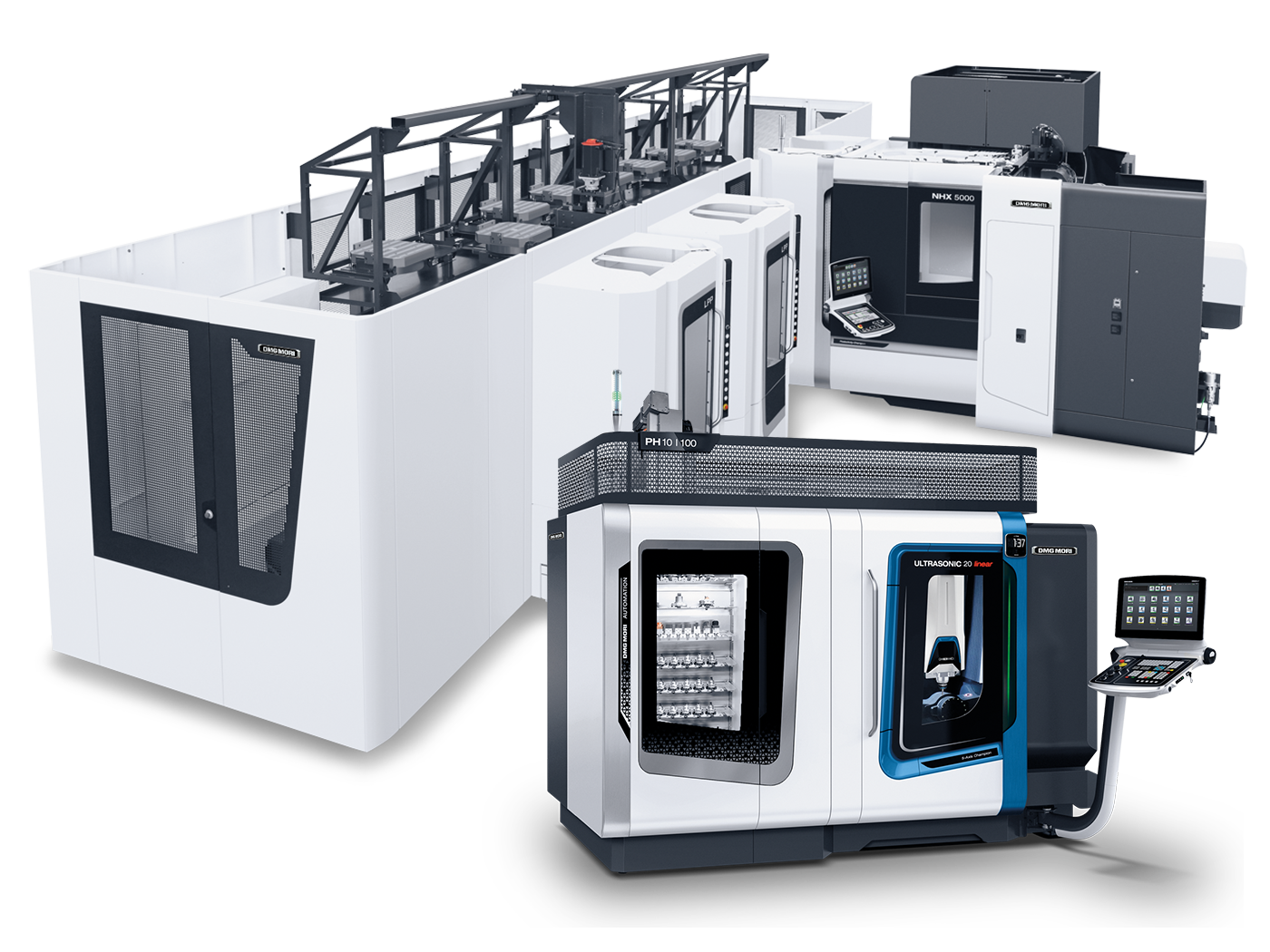 Linear Storage System - Linear storage automation system - DMG MORI USA