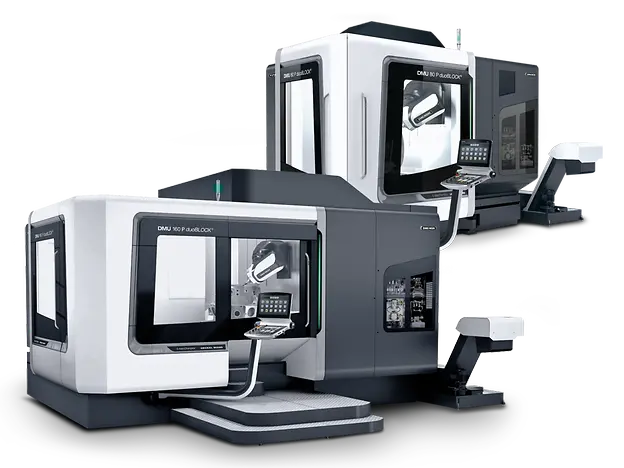dmユニ黒2白1び1ブ5 duoBLOCK Series - 5-axis milling - DMG MORI